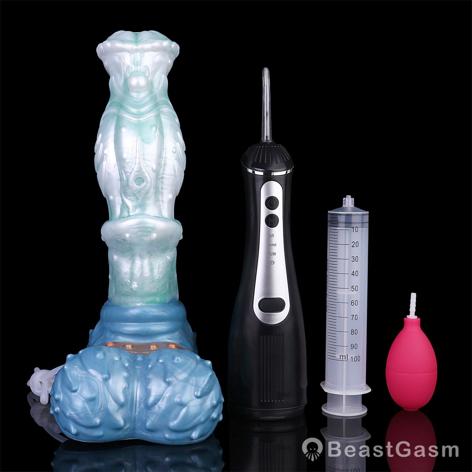 🎠 Frosty Stallion Fantasy Squirting Dildo - BeastGasm